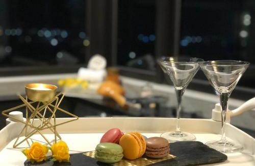 Toucheng Apartment | 宜蘭頭城A Happy Birthday 私人溫泉 海景 蘭陽夜景大陽台無邊際泳池