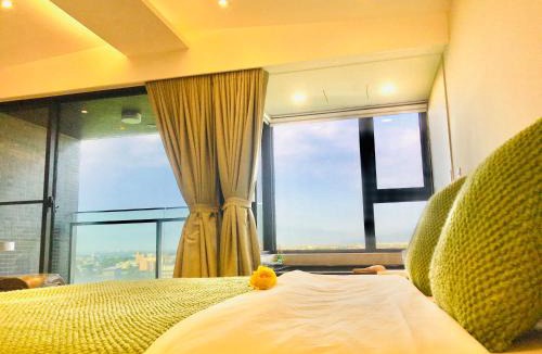 Toucheng Apartment | 宜蘭頭城A Happy Birthday 私人溫泉 海景 蘭陽夜景大陽台無邊際泳池