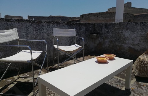 Otranto Historic Centre Apartment | Apartment 'Terrazza Sul Castello Otranto' with Private Terrace, Balcony and Air Conditioning