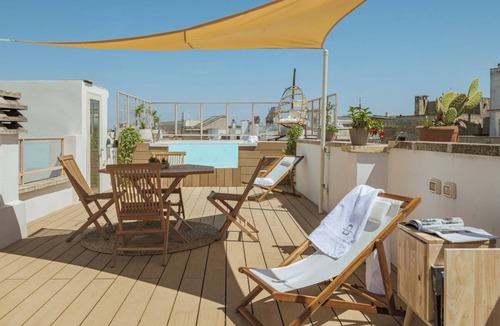 Mesagne Apartment | Appartamento Lusso con Piscina Privata sul Tetto