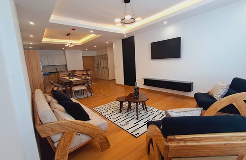 Bole Apartment | Exquisite Sanctuary Of Luxury 2-Bedroom, 3-Bathroom, with Extra Room & kitchen