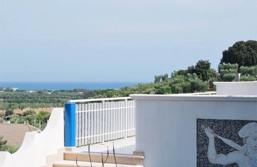 Peschici Condo | Holiday complex with pool, 5 minutes from the beach, panoramic sea views