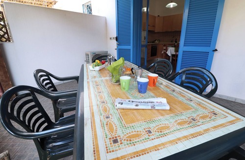 Torre dell'Orso House | Holiday Home Trilo barbecue Torre dell'Orso PT48 with Garden and Barbecue