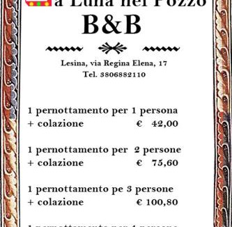Lesina Bed & Breakfast | La Luna nel Pozzo