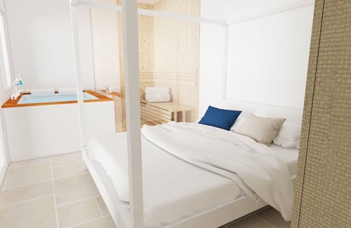 Otranto House | Mobile home with sauna and whirlpool sea view