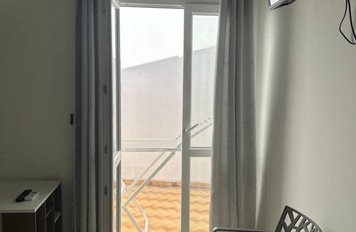 Torre Lapillo Apartment | Room 'Blu Dea - 1' with Shared Terrace, Wi-Fi and Air Conditioning