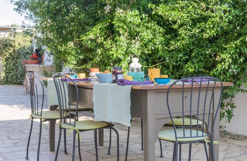 Padula Fede House | Salento Villa Emma - Green Apartment with Garden