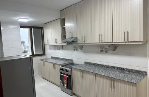 Kirkos Apartment | Spacious 3-bedroom apartment in pleasant Addis Ababa with fitness room
