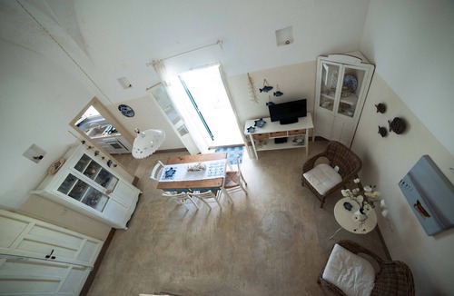 Marina di Novaglie House | Typical dwelling with terrace facing the sea 30mt from the beach Novaglie