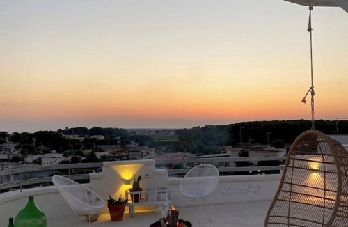 Marina di Lizzano Villa | Villa Alba - infinity pool and roof top terrace