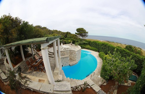 Fraula Villa | Villa's dependance with pool and sea view Relax at only 10 km away from Otranto
