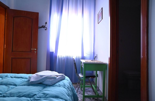 Brindisi Histotic Center House | Villa San Giuseppe blue room bed 1+1/2