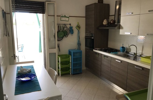 Torre Castiglione Villa | Villa with sea view from the terrace a few steps from the beach