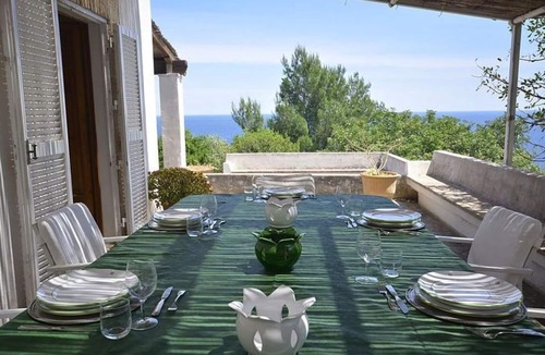Castro Marina Villa | Wonderful villa with large terrace overlooking the sea and access to the sea