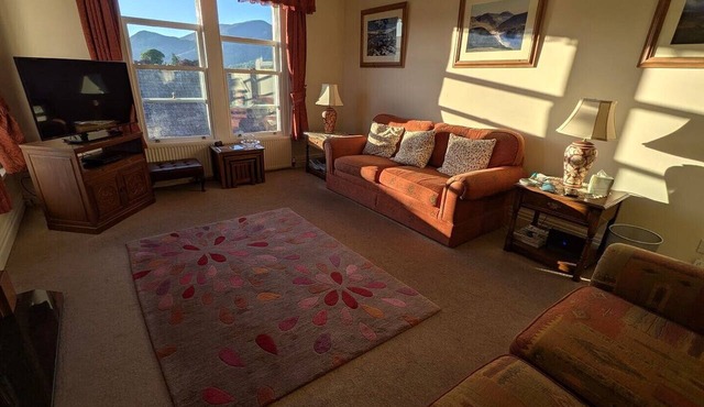 A 2 bedroomed apartment in the middle of Keswick with fantastic mountain views