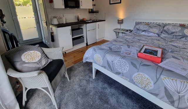 Modern immaculate studio with aircon & parking