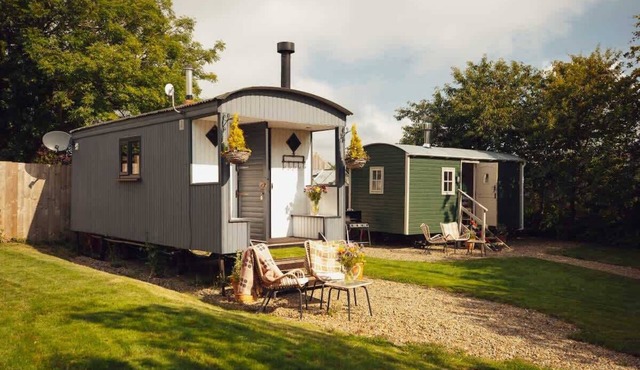 Modern & Inviting Shepherd's Hut - Pembrokeshire