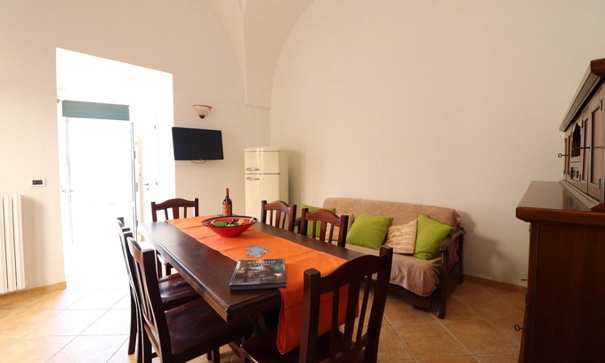 Otranto Apartment | Apartment 'Rachele Otranto' with Sea View, Wi-Fi and Air Conditioning