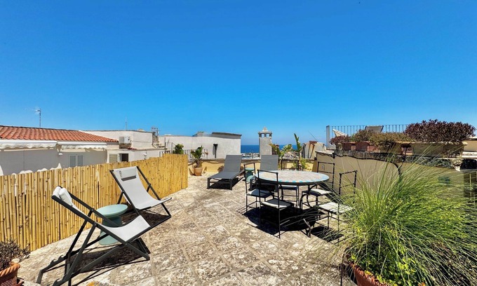 Otranto Historic Centre Apartment | Historic home with a sea-view terrace in the heart of Otranto - Marea Stays Collection