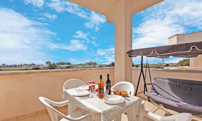 Manduria Apartment | Le Bianche Apt 4 - terrace near the Sea, Manduria, Italy
