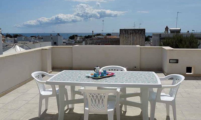 Santa Maria di Leuca Apartment | Panoramic studio around the corner from the splendid sea