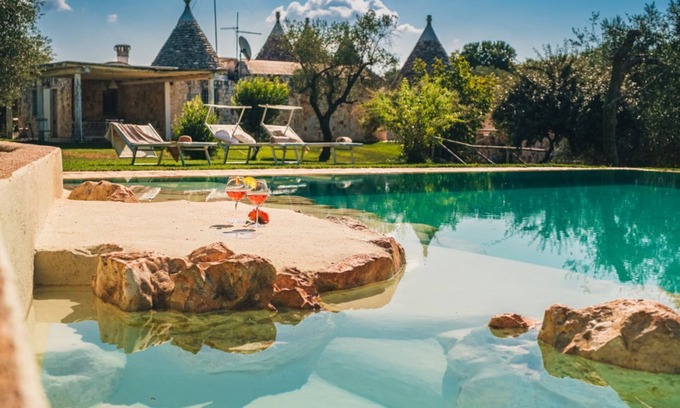Ceglie Messapica Villa | Trulli Tra Pietre: Luxury Trulli with Private Pool, Pet Friendly