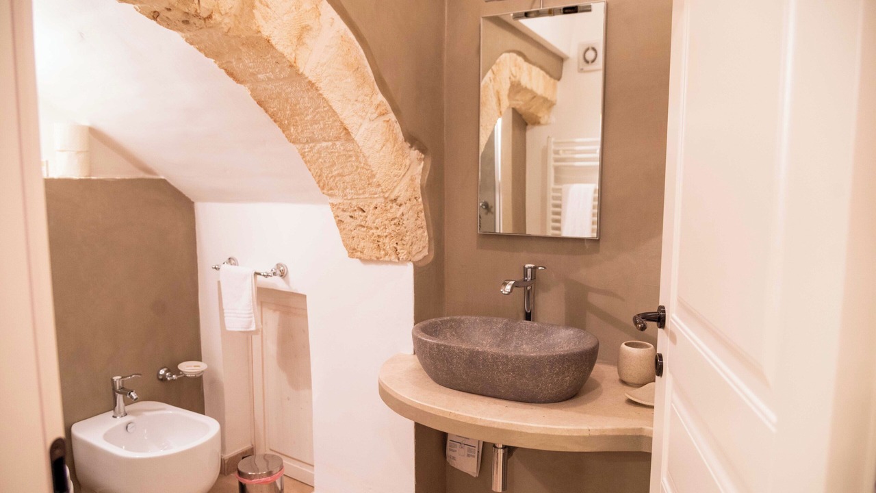 Photo of Bathroom in The Trulli of Alberobello