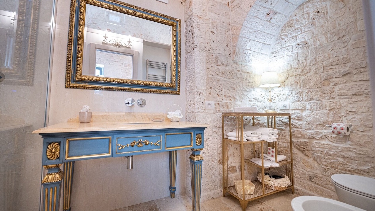 Photo of Bathroom in The Trulli of Alberobello