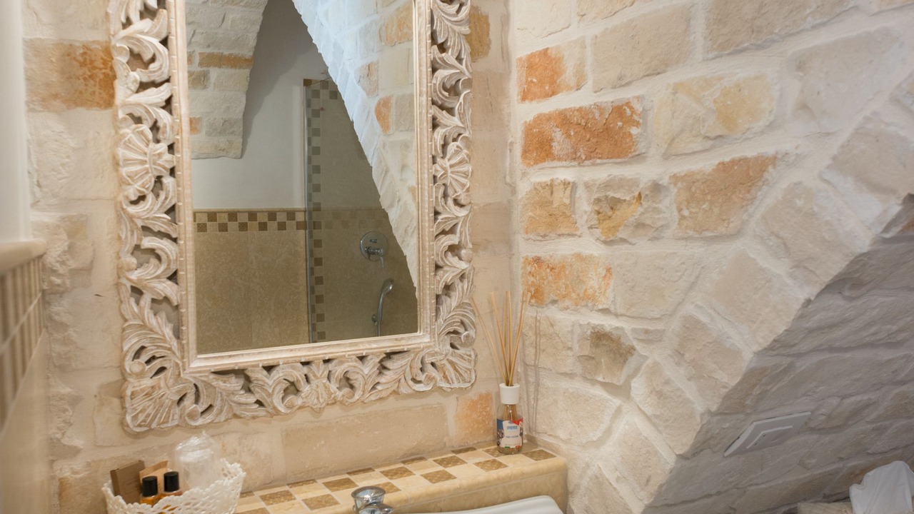 Photo of Bathroom in The Trulli of Alberobello