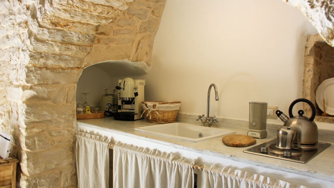 Photo of Kitchen in The Trulli of Alberobello