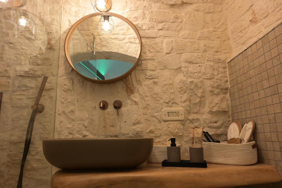 Photo of Bathroom in The Trulli of Alberobello