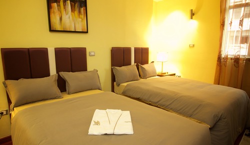 Business Double or Twin Room, 1 Twin Bed, City View